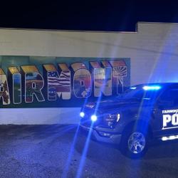 FDP Patrol Car at Night