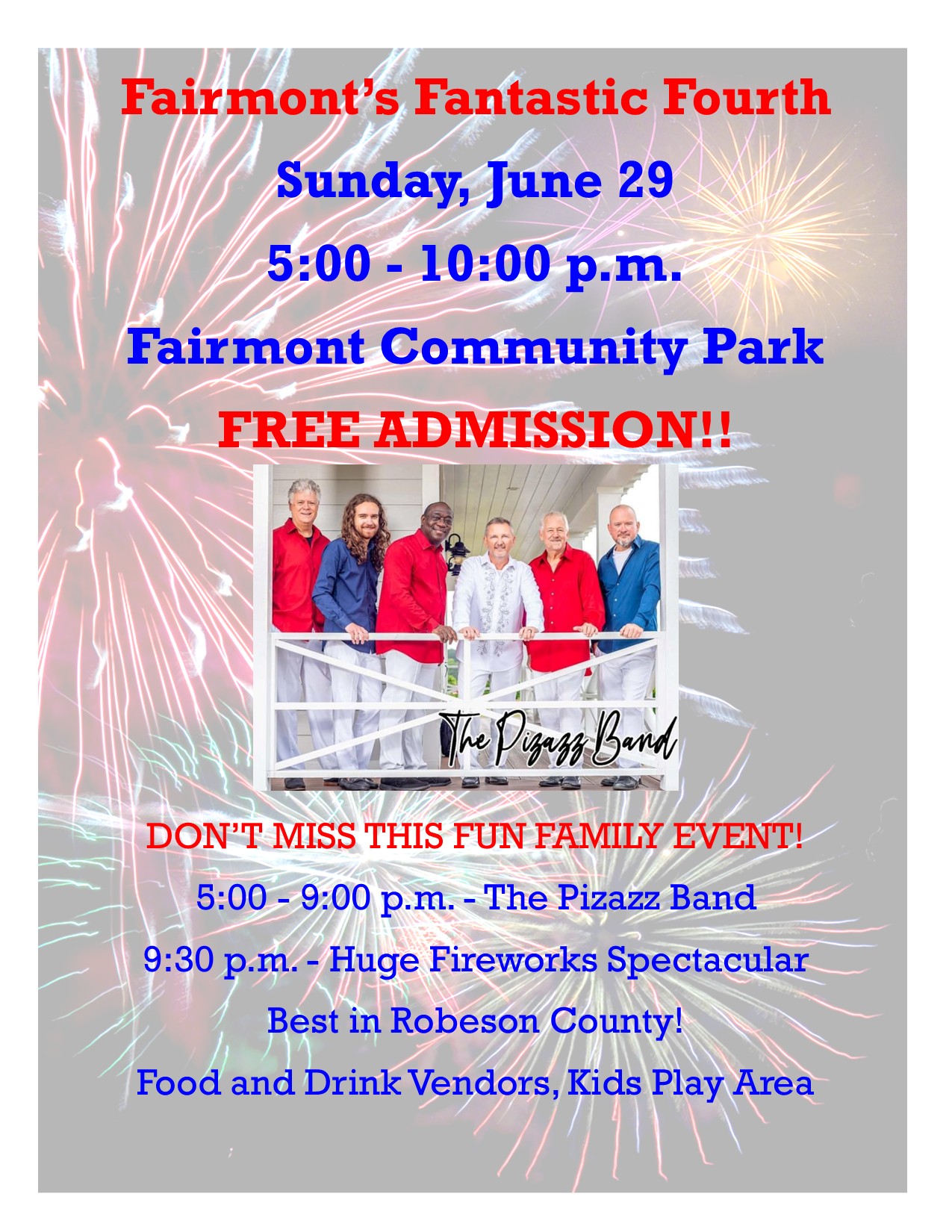 Fairmont Fireworks