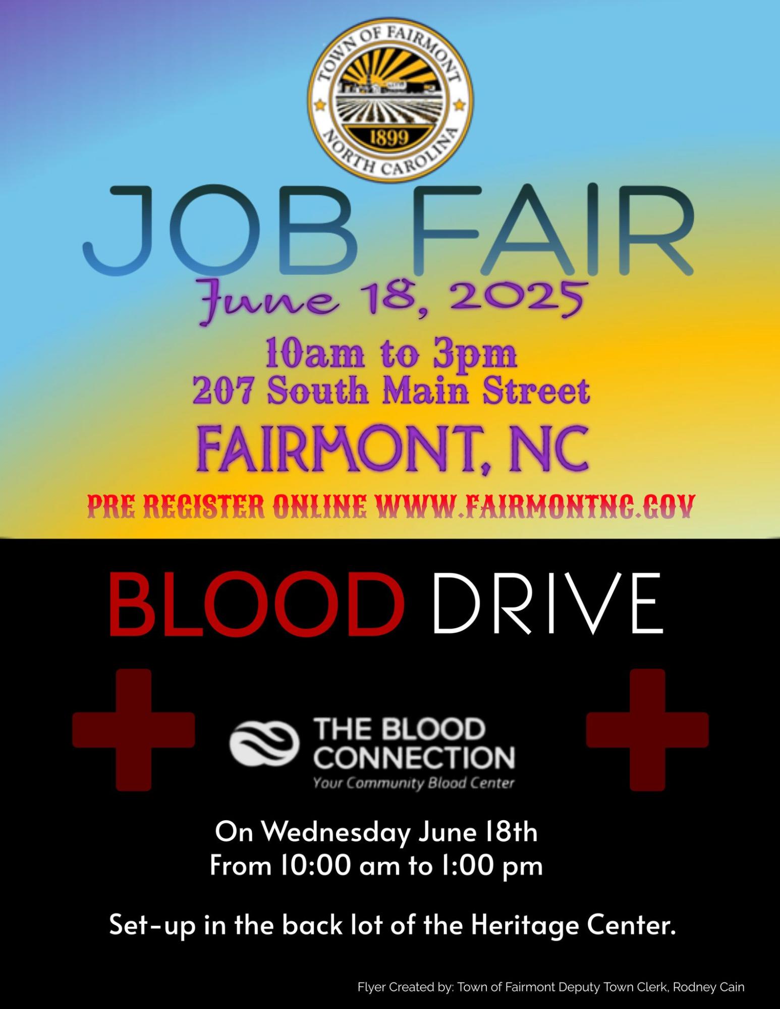 Job Fair flyer